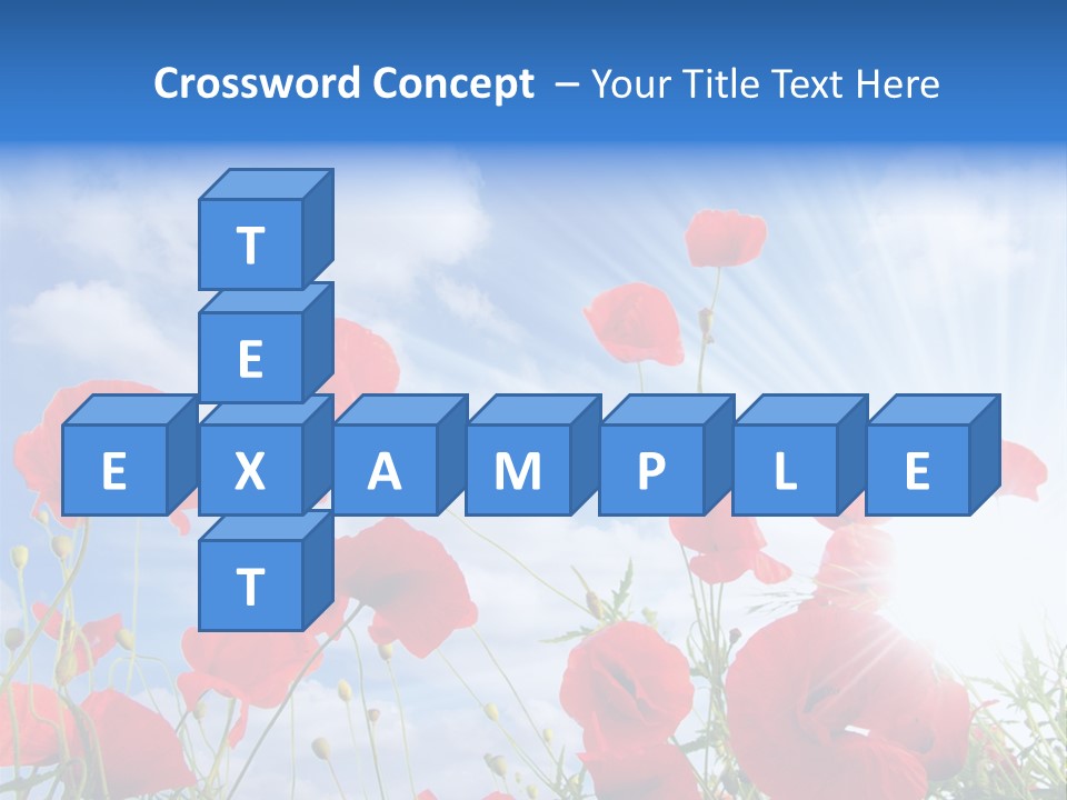 Colour Nature Red PowerPoint Template