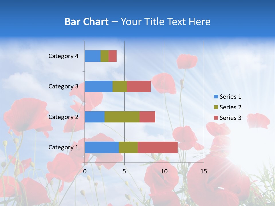 Colour Nature Red PowerPoint Template