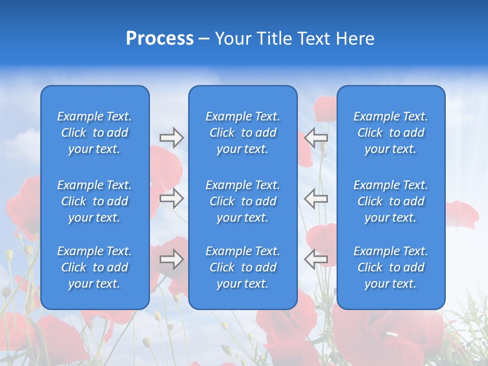 Colour Nature Red PowerPoint Template
