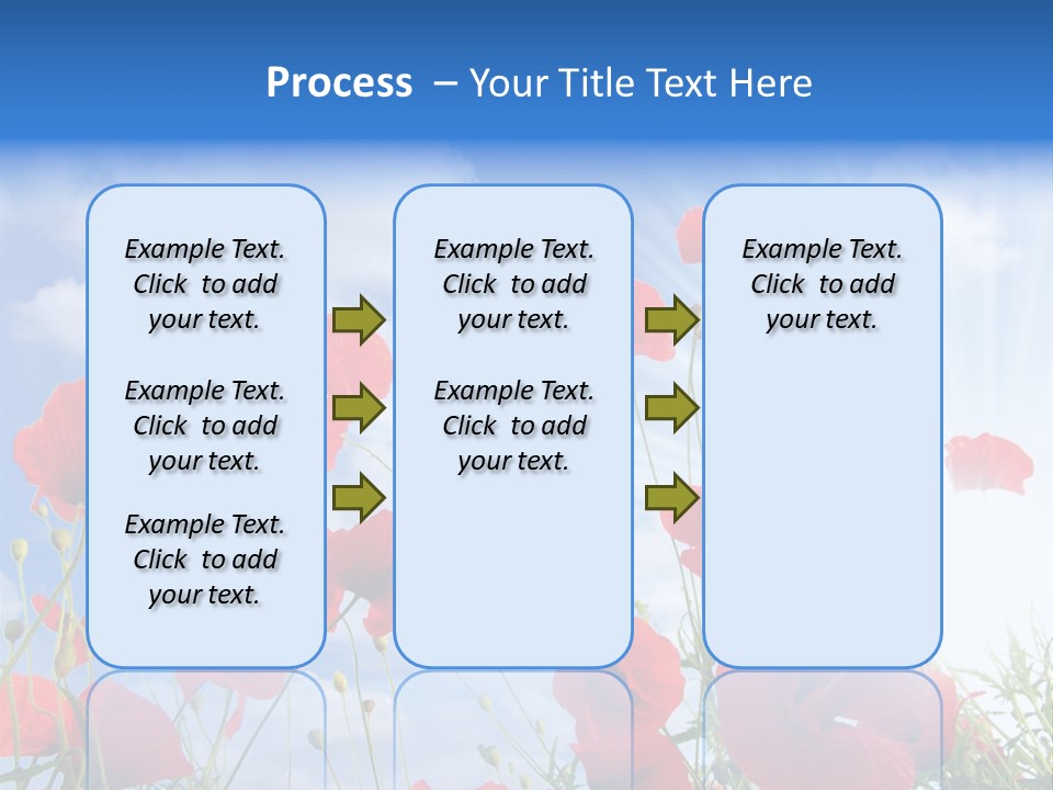 Colour Nature Red PowerPoint Template