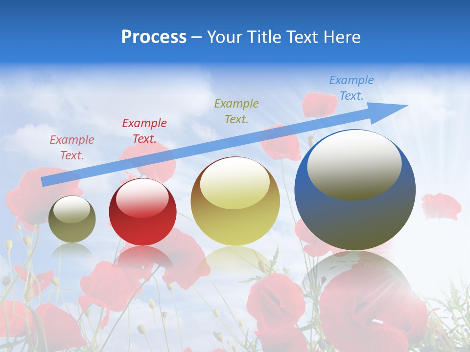 Colour Nature Red PowerPoint Template