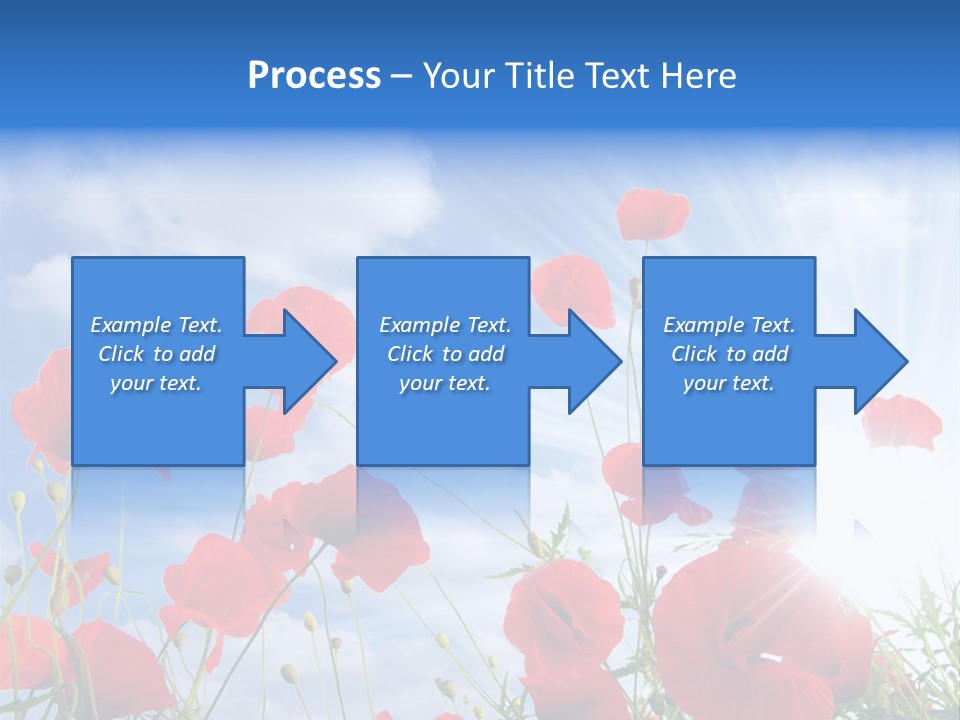 Colour Nature Red PowerPoint Template