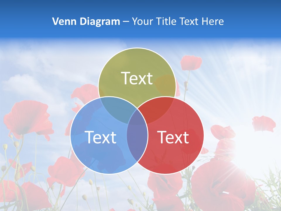 Colour Nature Red PowerPoint Template