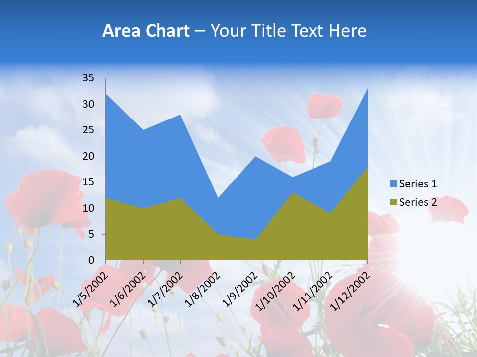 Colour Nature Red PowerPoint Template