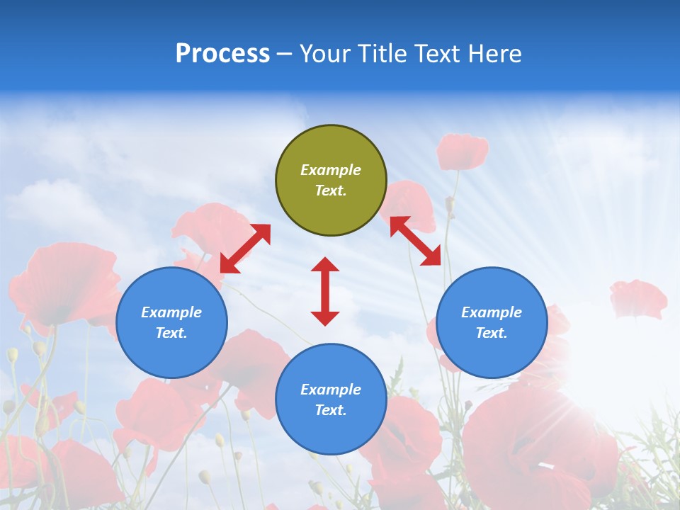 Colour Nature Red PowerPoint Template