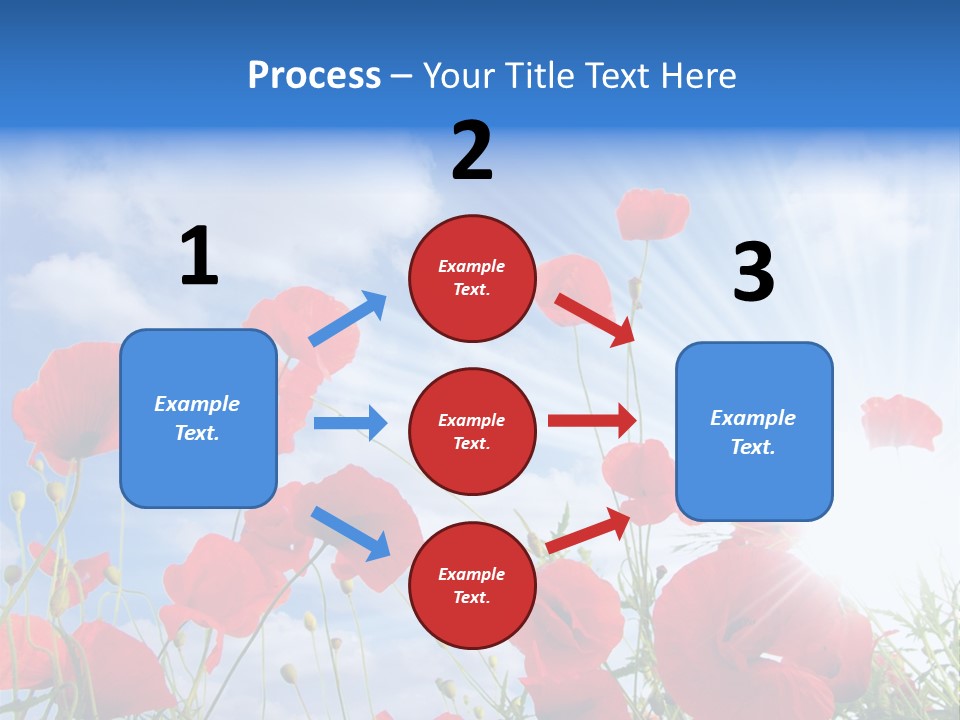 Colour Nature Red PowerPoint Template
