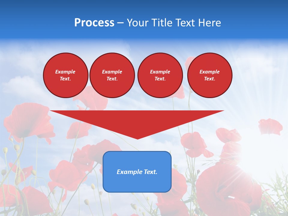 Colour Nature Red PowerPoint Template