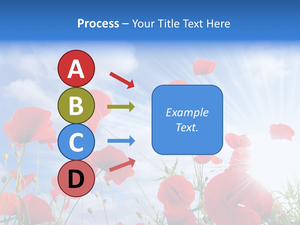 Colour Nature Red PowerPoint Template