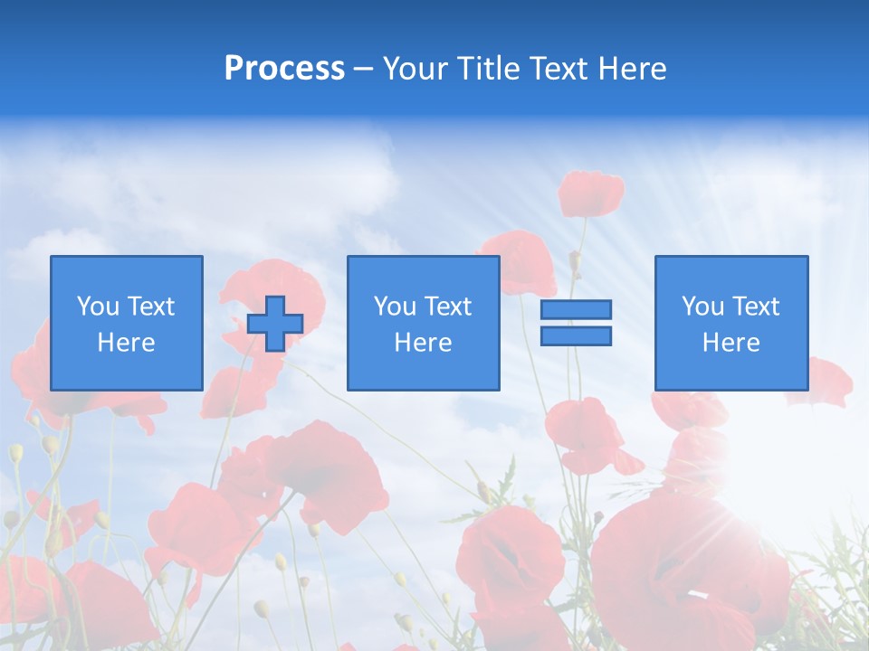 Colour Nature Red PowerPoint Template