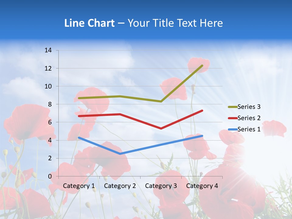 Colour Nature Red PowerPoint Template