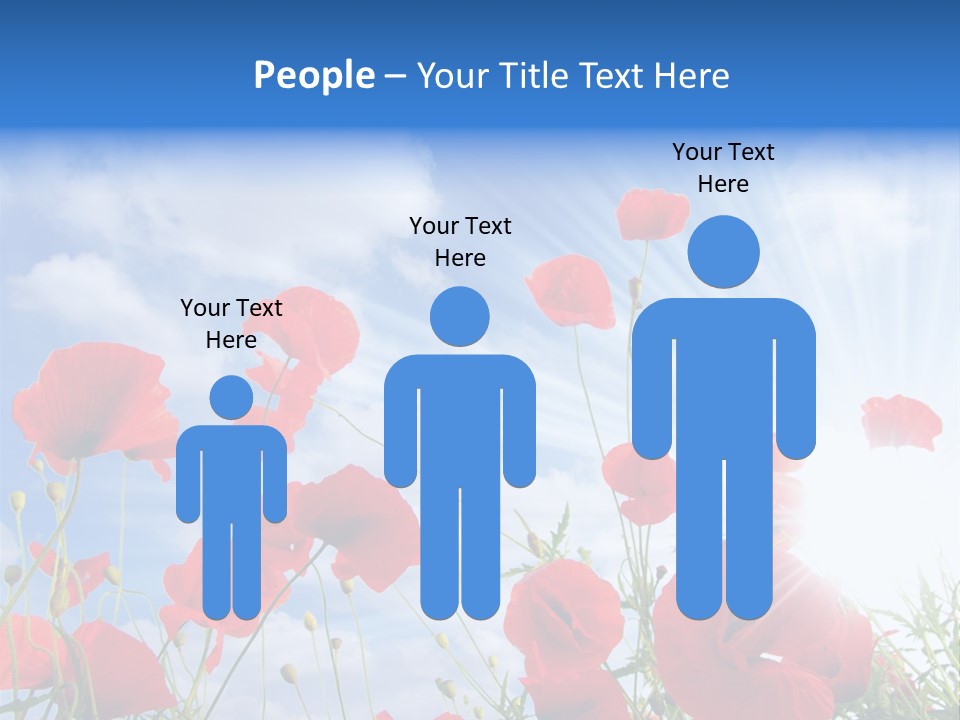 Colour Nature Red PowerPoint Template