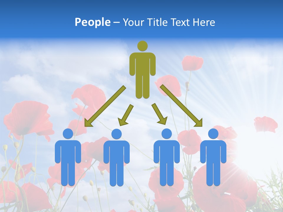 Colour Nature Red PowerPoint Template