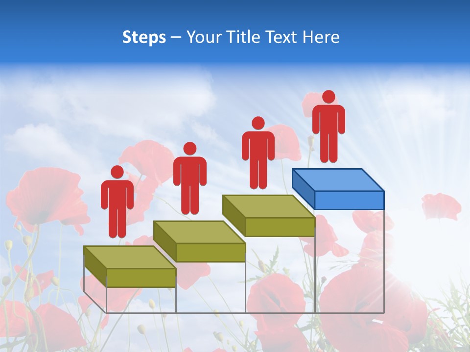 Colour Nature Red PowerPoint Template