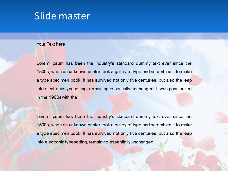 Scented Memory Scent PowerPoint Template