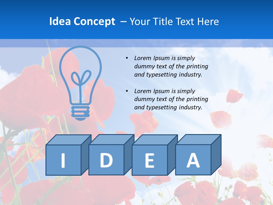 Scented Memory Scent PowerPoint Template