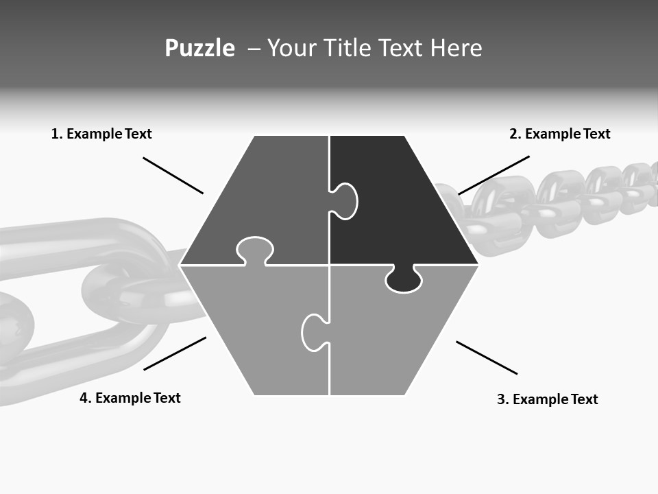 Risk Fail Metal PowerPoint Template