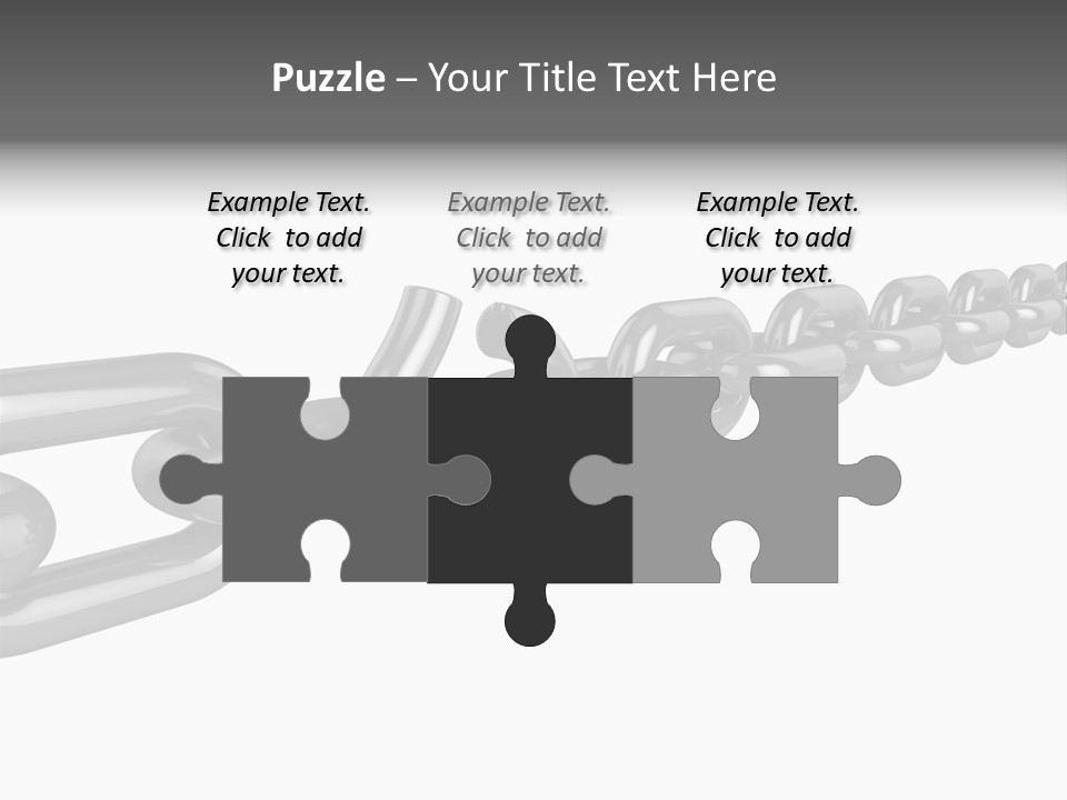 Risk Fail Metal PowerPoint Template