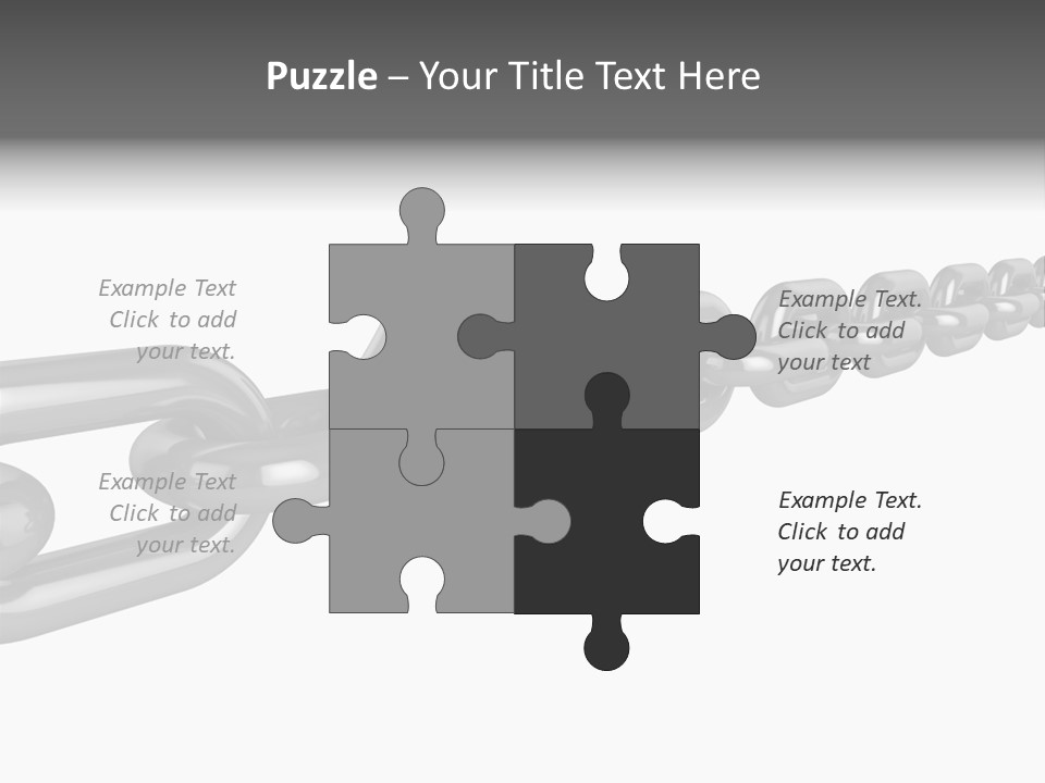 Risk Fail Metal PowerPoint Template