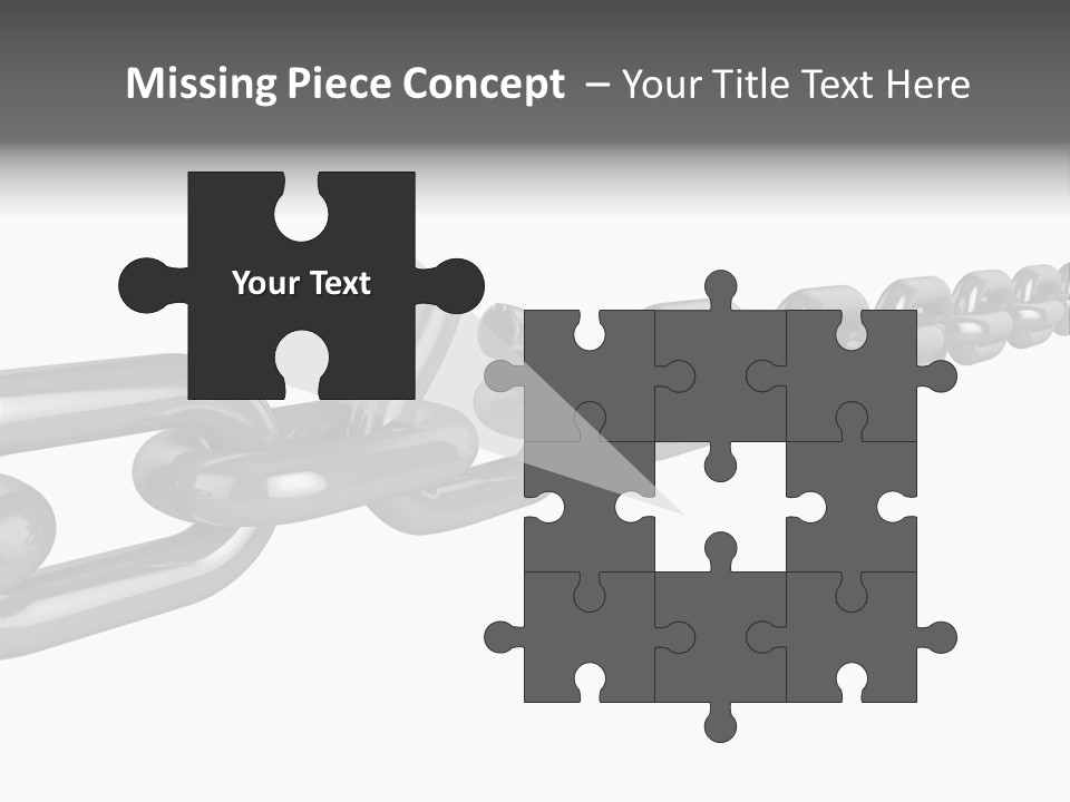 Risk Fail Metal PowerPoint Template