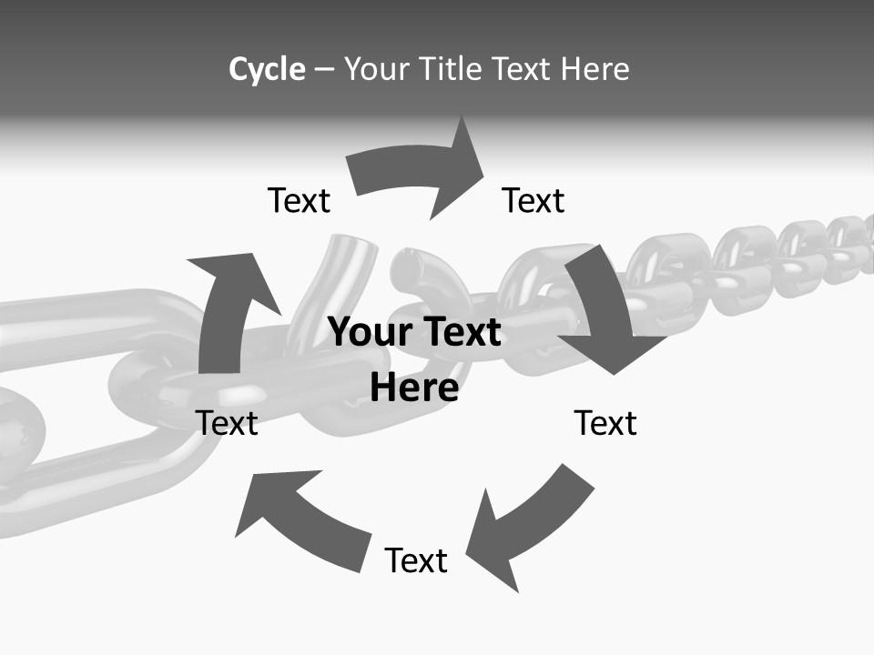 Risk Fail Metal PowerPoint Template