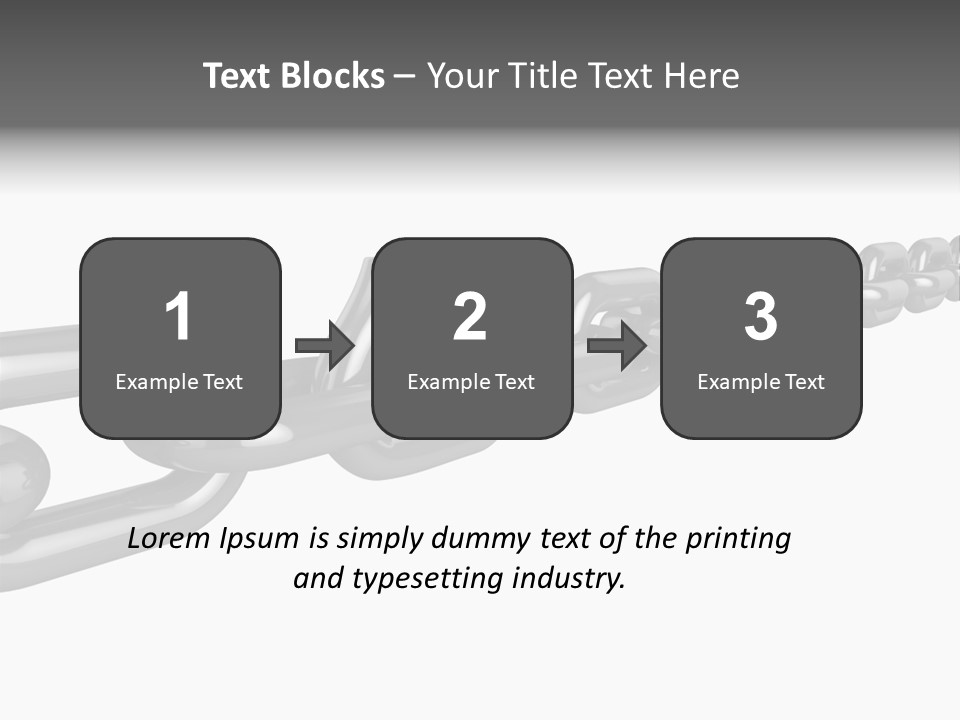 Risk Fail Metal PowerPoint Template