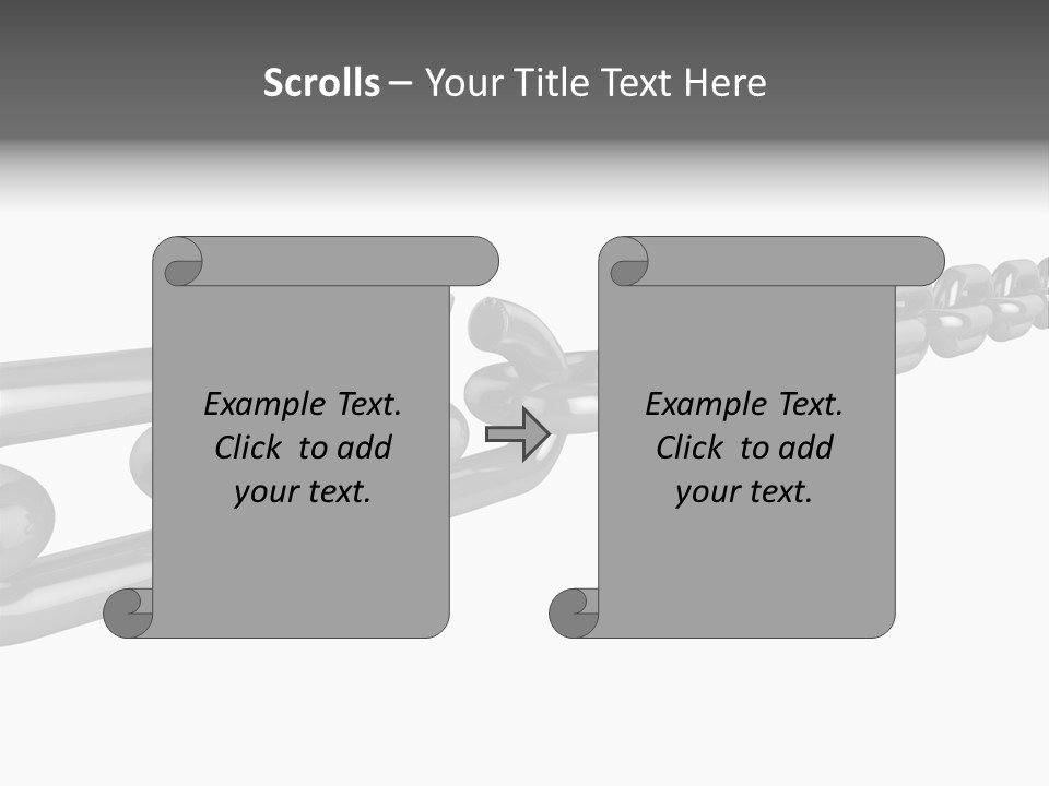 Risk Fail Metal PowerPoint Template