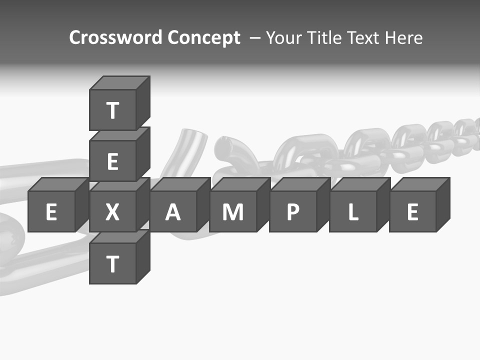 Risk Fail Metal PowerPoint Template