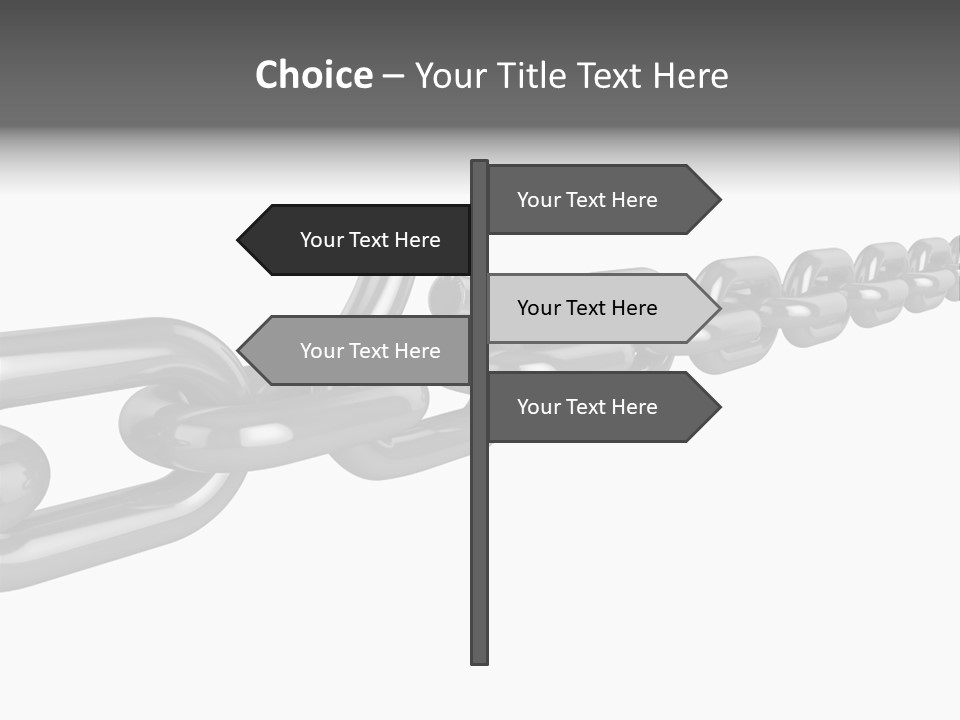 Risk Fail Metal PowerPoint Template
