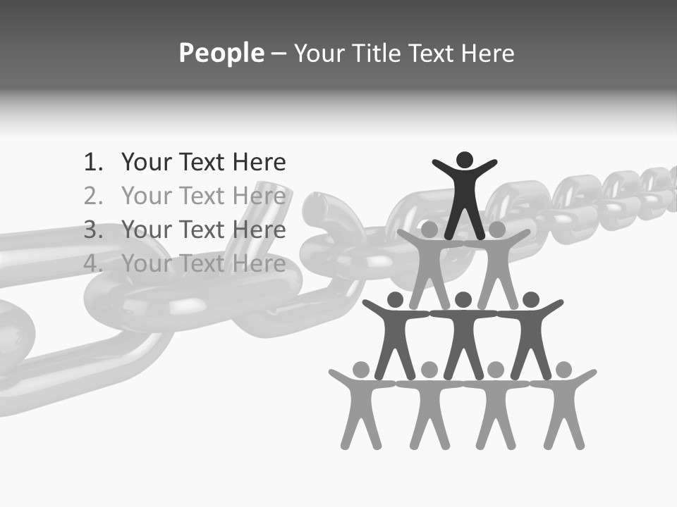 Risk Fail Metal PowerPoint Template