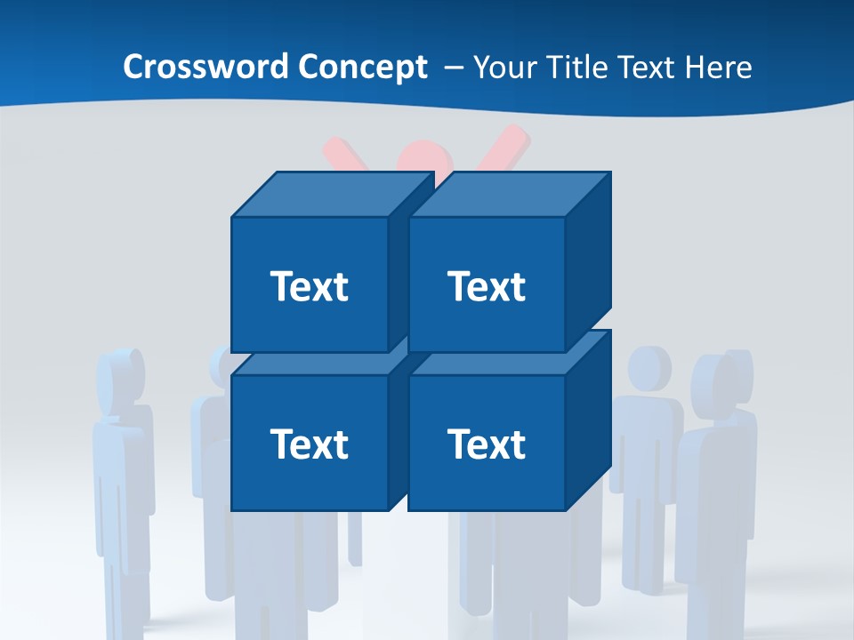 Teamwork Business Leader PowerPoint Template