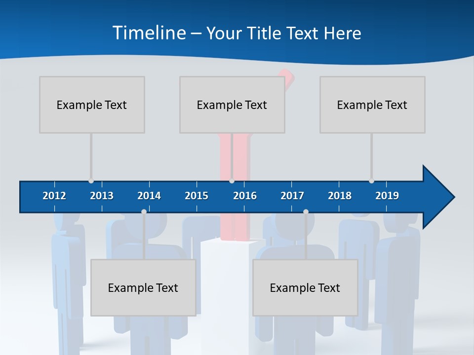 Teamwork Business Leader PowerPoint Template