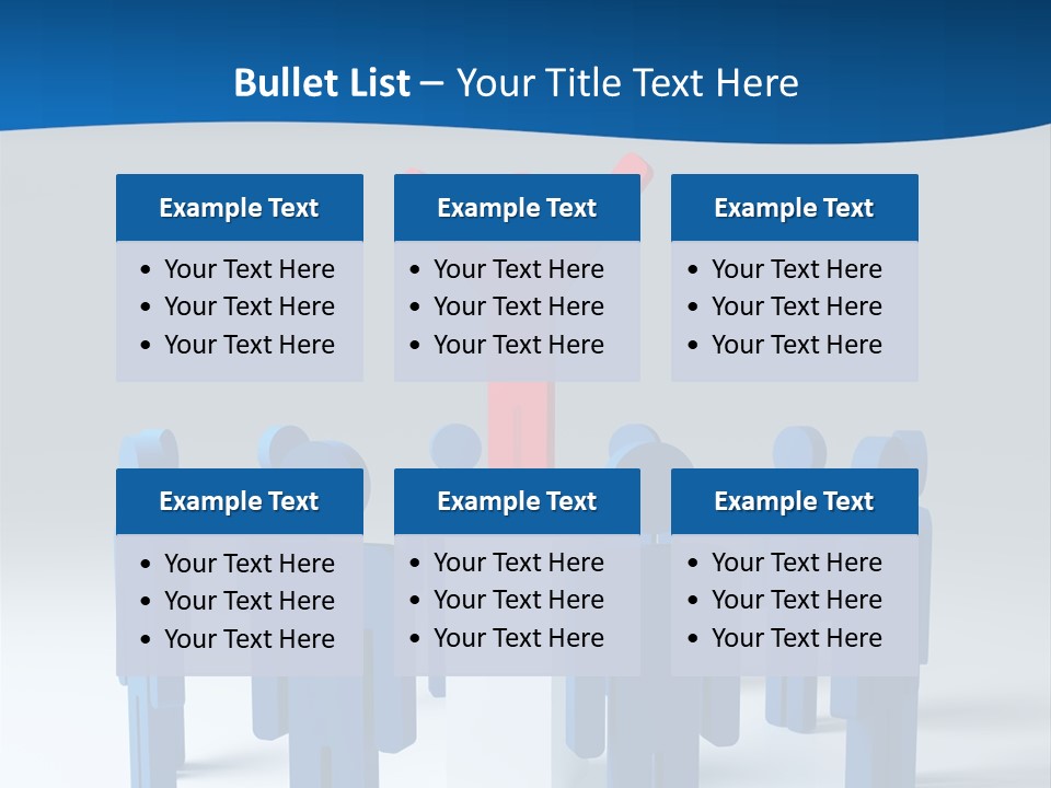 Teamwork Business Leader PowerPoint Template