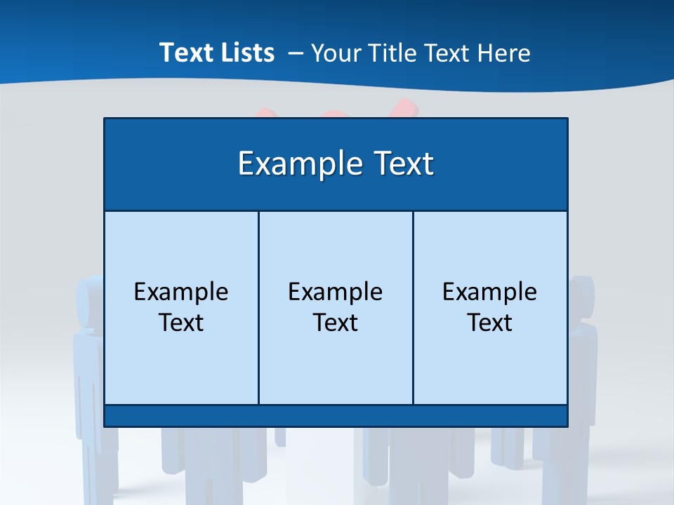 Teamwork Business Leader PowerPoint Template