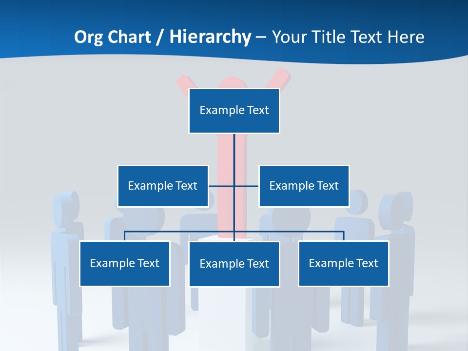 Teamwork Business Leader PowerPoint Template