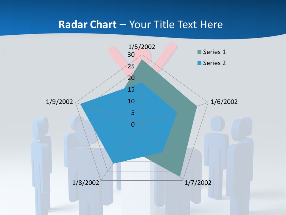 Teamwork Business Leader PowerPoint Template