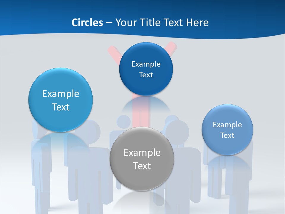 Teamwork Business Leader PowerPoint Template