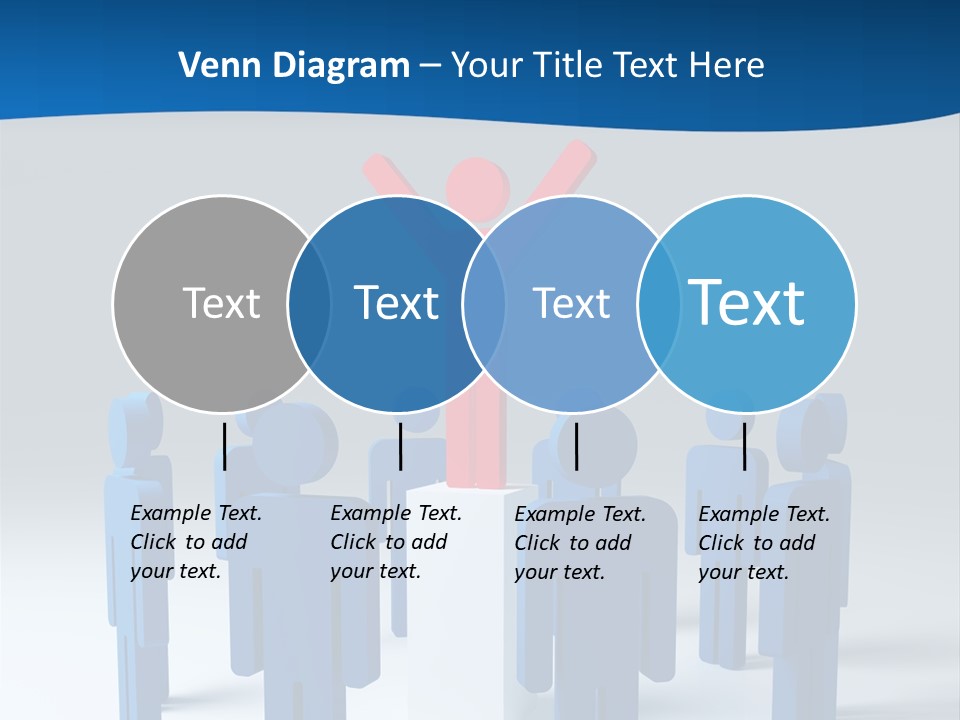 Teamwork Business Leader PowerPoint Template