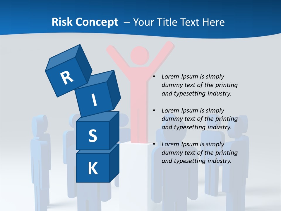 Teamwork Business Leader PowerPoint Template