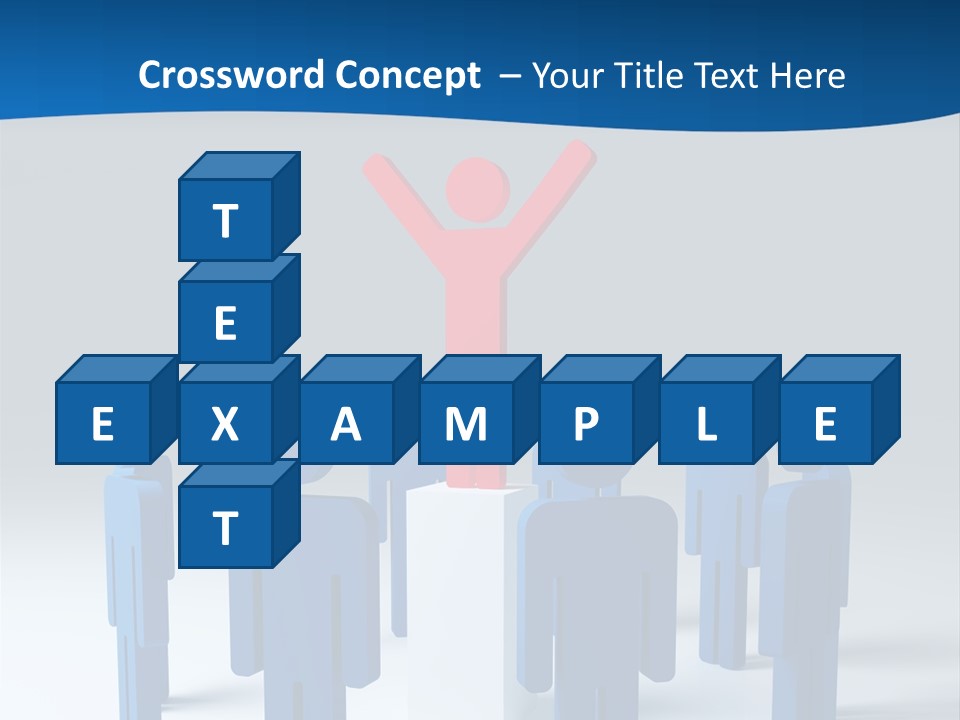 Teamwork Business Leader PowerPoint Template