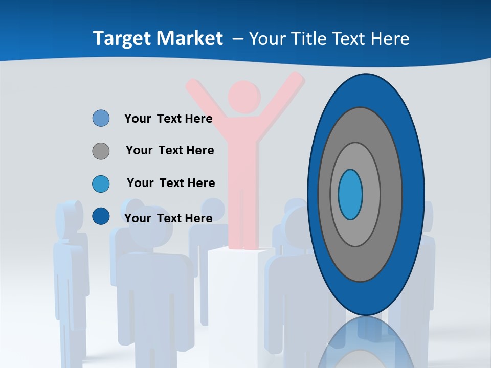 Teamwork Business Leader PowerPoint Template