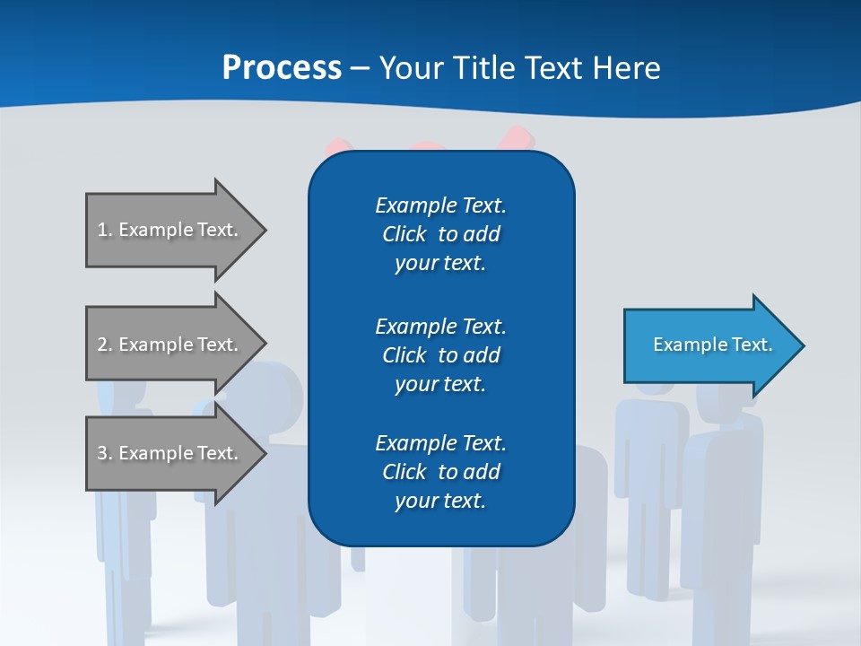 Teamwork Business Leader PowerPoint Template