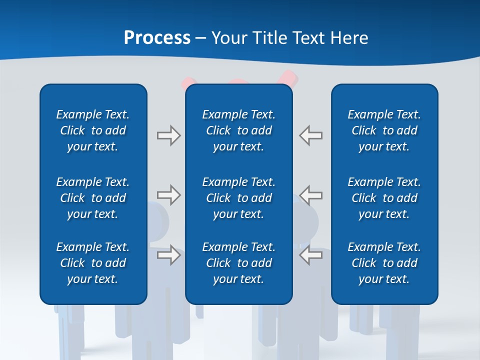 Teamwork Business Leader PowerPoint Template