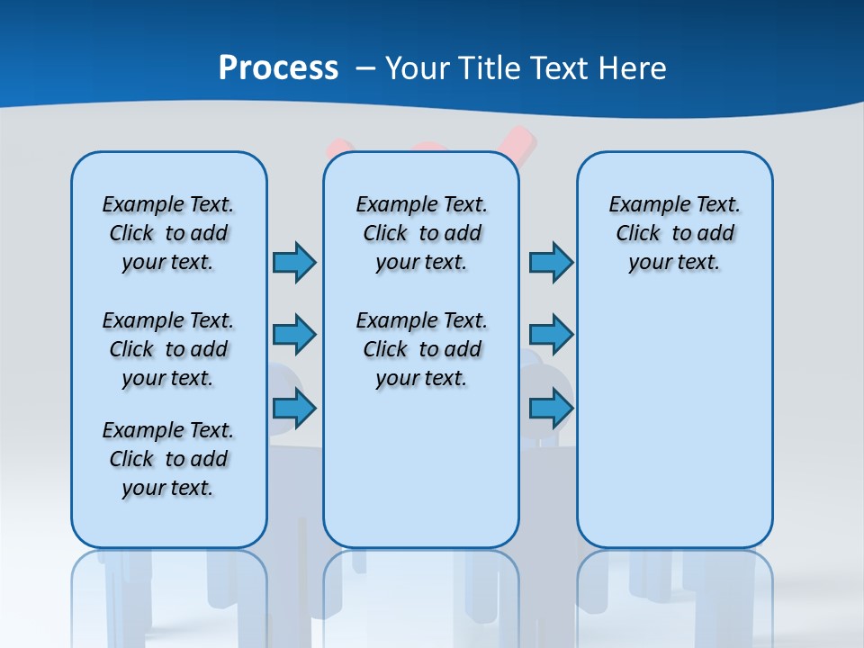 Teamwork Business Leader PowerPoint Template