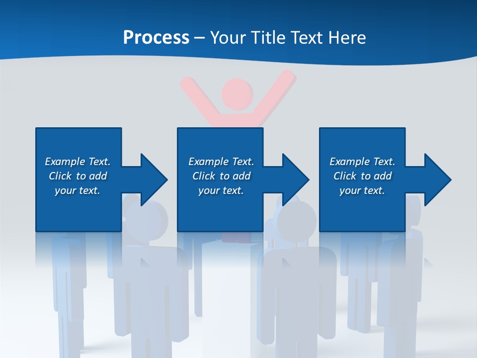 Teamwork Business Leader PowerPoint Template