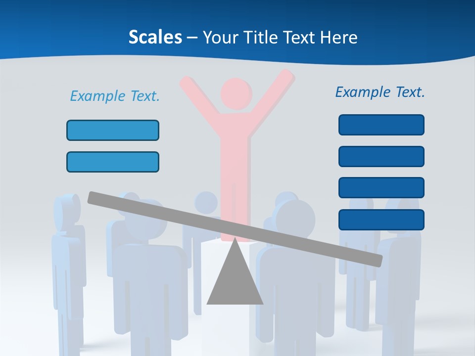 Teamwork Business Leader PowerPoint Template