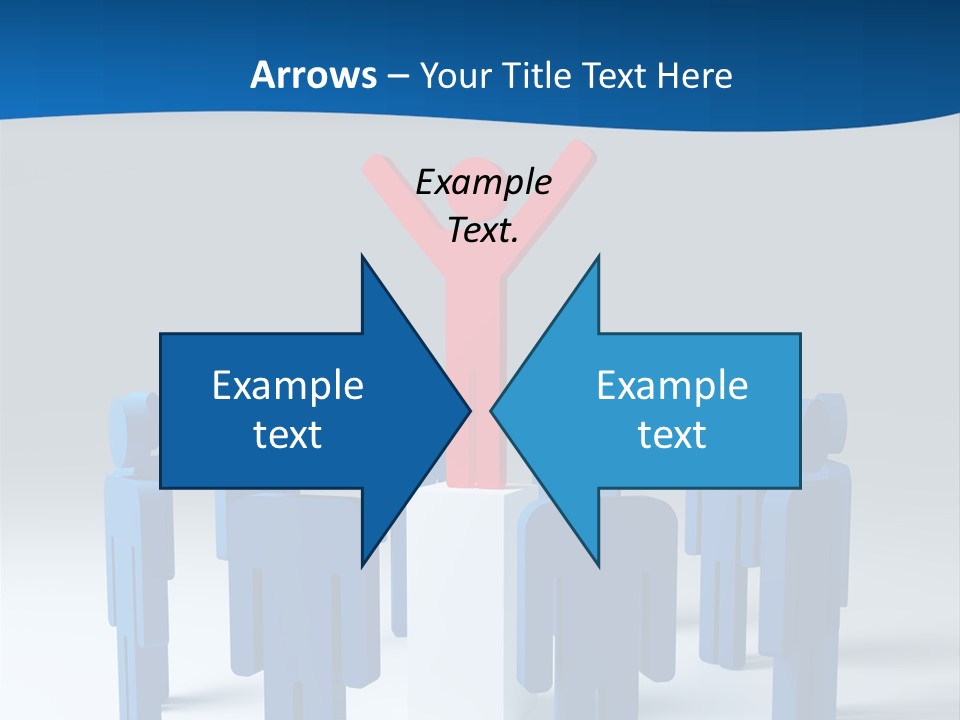 Teamwork Business Leader PowerPoint Template