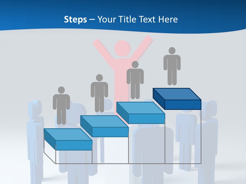 Teamwork Business Leader PowerPoint Template