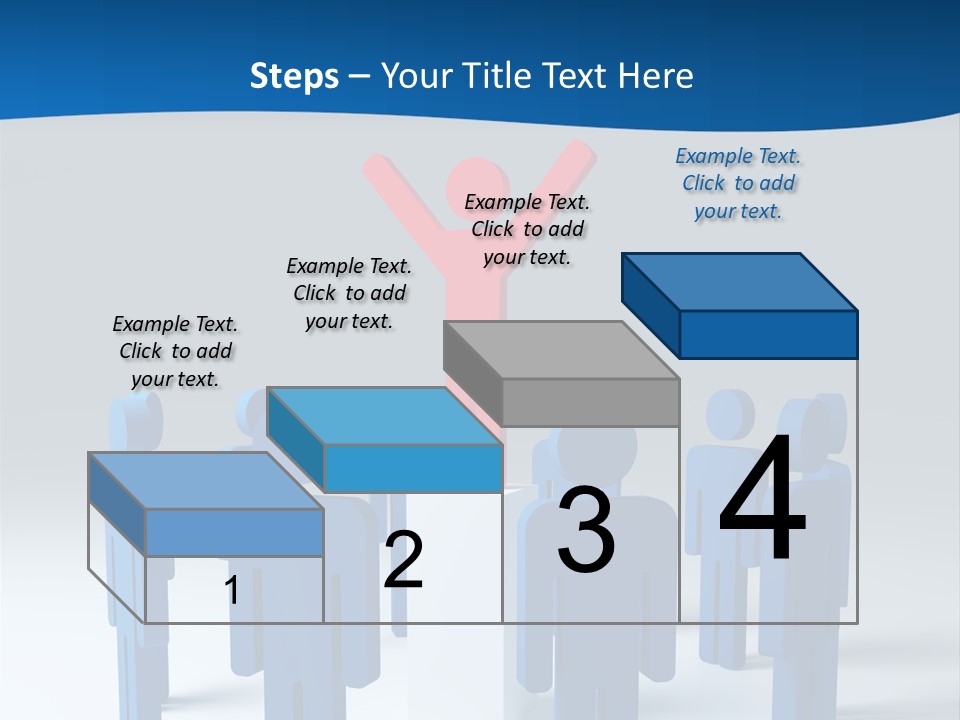 Teamwork Business Leader PowerPoint Template