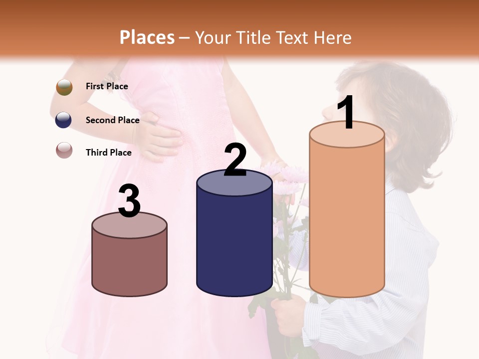 Play Friend Isolated PowerPoint Template