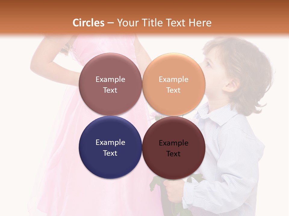 Play Friend Isolated PowerPoint Template
